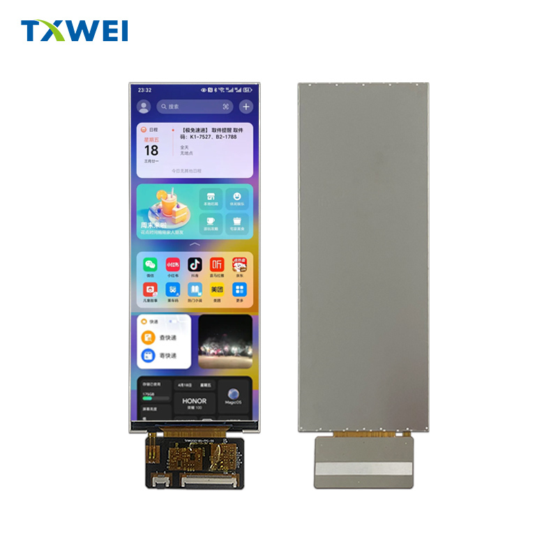 6.2 inch 480*1280 bar Incell embedded touch kitchen appliance display ...