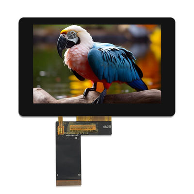 5-inch 1500cd/m ² outdoor high brightness device display screen with 800 * 480 resolution