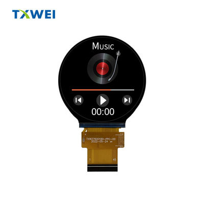 2.76-inch IPS high-definition circular TFT LCD display, small home appliance display, touch screen