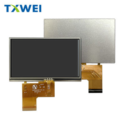 4.3-inch 480*272 IPS brightness 450cd/m² industrial control medical equipment display screen
