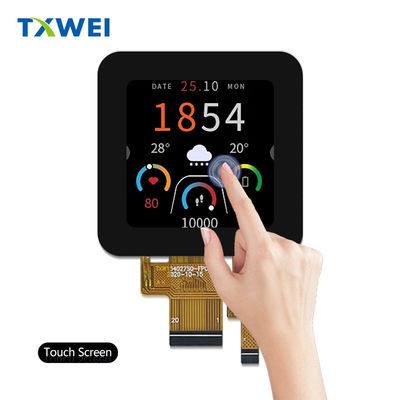 1.54-inch 240 * 240IPS intelligent remote control small household appliances square LCD display touch screen