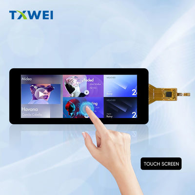 6.86-inch long strip capacitive touch 480 * 1280 resolution LCD display screen