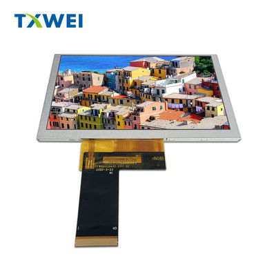 5 Inch IPS TFT LCD 800*480 Pixel 262K Full Color Display ST7262 Driver IC