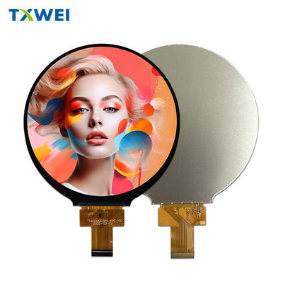 4.0 inch TFT full-color circular display screen full color MIPI interface TFT LCD display 450cd/M2