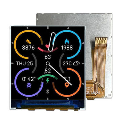 240*240IPS high-definition intelligent wearable 1.3 small-sized square LCD display screen
