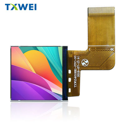 1.54 Inch with RGB 16 BIT Interface 700nits Square LCD Display Resolution 320*320