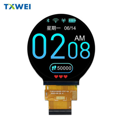 2.1 inch480*480IPS sweeping machine panel industrial control medical knob switch instrument circular LCD display screen