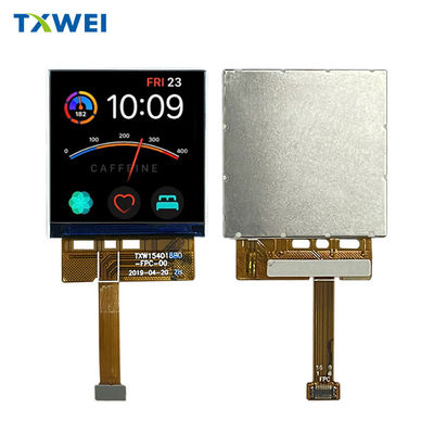 1.54 Inch Square Lcd Panel  Full Color 700nits TFT LCD Screen Display
