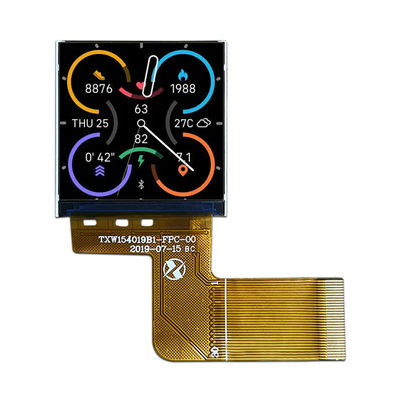 1.54-inch square TFT display screen IPS high brightness display panel RGB interface