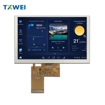 5-inch TFT LCD Display With RGB Interface IPS Full View 800 * 480 High-definition TFT Capacitive Touch