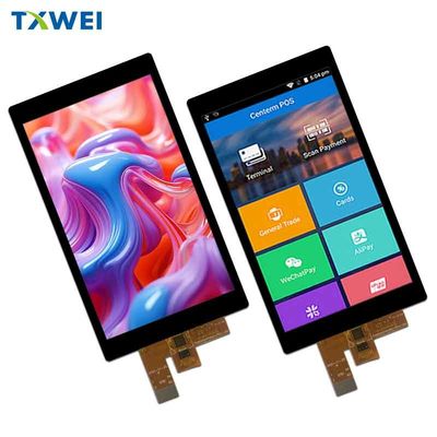 Multi Touch PCAP TFT 5.5 Inch Display MIPI Interface 1080*1920 Pixels Low Price Garrantee