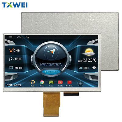 7-inch 450cd/m2 RGB 24 Bit Interface HX8282A11 Car Instrument TFT LCD Display Screen