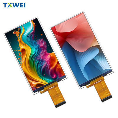 5.0 Inch 480x854 Resolution 400nits RGB 24 BIT Interface TFT LCD Panel 5