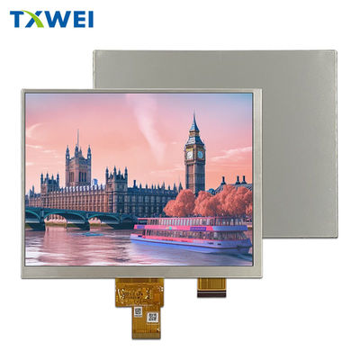 8-inch TFT LCD Screen 1024 * 768 Display LVDS Full View Industrial Control Medical Display Panel