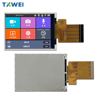2.4-inch 240x320 LCD Display Small Size with RGB Interface Wide Temperature Range