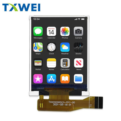 2.0-inch 176*220 SPI interface high-definition screen 300cd/m² electric vehicle instrument display panel
