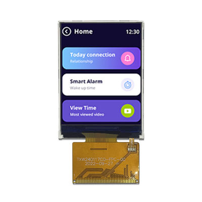 2.4-inch wide angle LCD display with a brightness of 350cd/m ² Serial display module carbon oven equipment