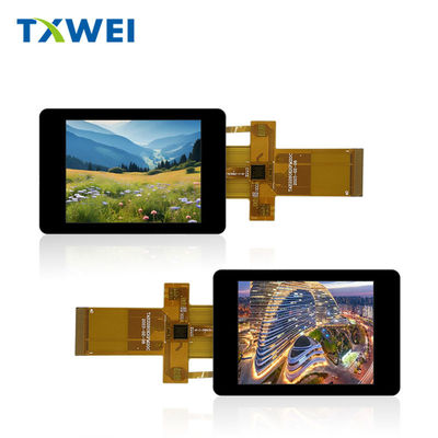 2.8-inch 40pin Small Capacitive Touch Screen 400nits MCU 16 BIT Interface