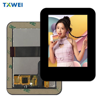 2.8 Inch IPS TFT Display with Optical Bonding 400nits SPI IIC Interface Touch Screen