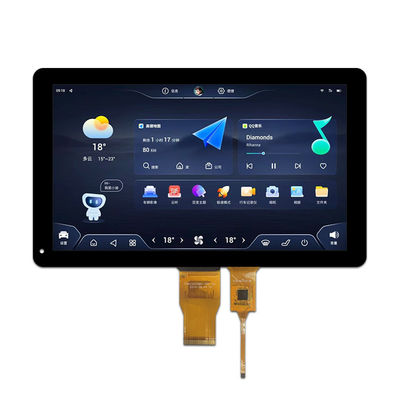 10.1 Inch TFT Screen Panel Capacitive Touch 1024*600 Resolution 700nits RGB Interface