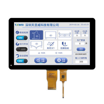 10.1 Inch TFT LCD Module 1024*600 RGB Interface All Viewing Angle Ips Touch Screen