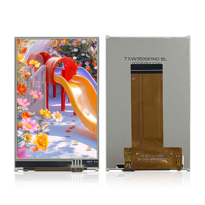 3.5 Inch 320*480 ILI9488 RGB Interface 3.5 Inch 350nitsTFT LCD Display with resistance Touch
