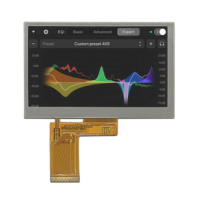 High brightness 4.3 tft ips 480*272 pcap display module 4.3 inch tft lcd display screen