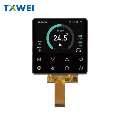 4-inch square 720*720 touch screen LCD module MIPI brightness 400 player display 86 switch panel
