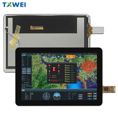 8-inch TFT high-definition high brightness 1920*1200 LVDS wide temperature touch screen drone remote control display screen
